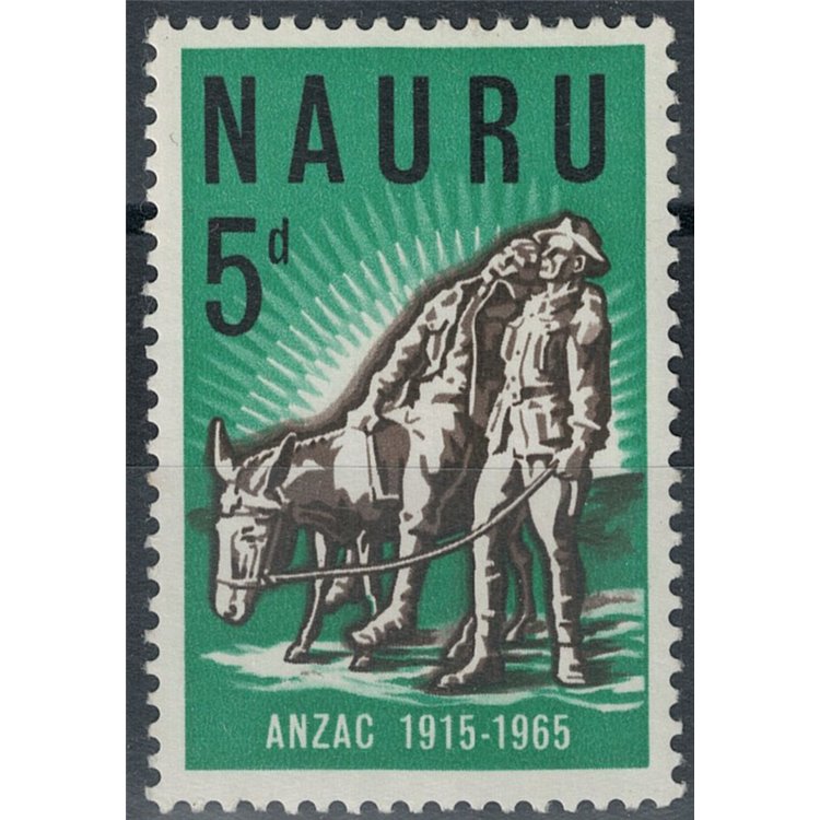 NAURU 1965 Anzac MNH**