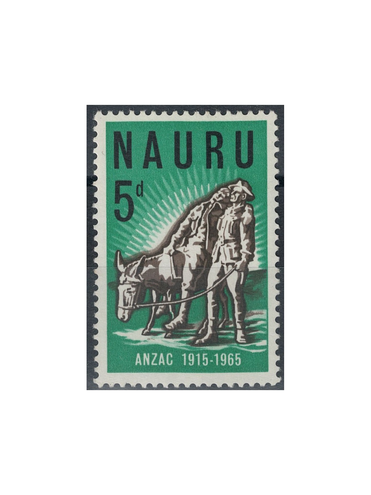 NAURU 1965 Anzac MNH**