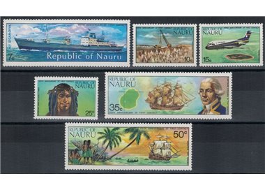 NAURU 1974 Discovery of the island 6v MNH**