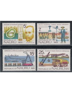 NAURU 1975 Scoperta dei fosfati 4v MNH**