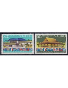 NAURU 1975 Conferenza della commissione del Pacifico del Sud 2v MNH**