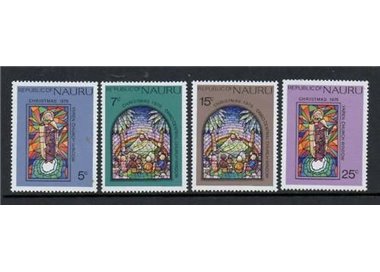 NAURU 1975 Natale 4v MNH**