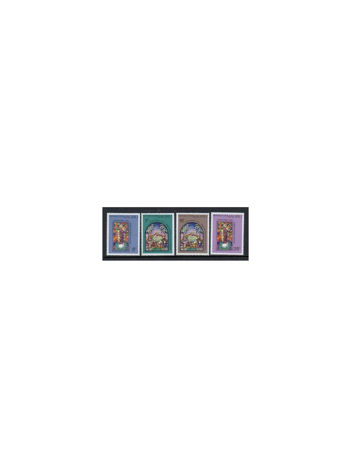 NAURU 1975 Natale 4v MNH**