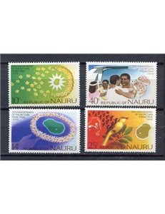 NAURU 1976 Return from evacuation 4v MNH**