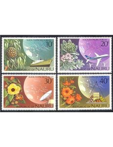 NAURU 1976 Forum del Pacifico del Sud 4v MNH**