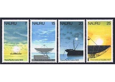 NAURU 1977 Telecommunications 4v MNH**