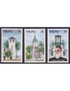 NAURU 1977 Christmas 3v MNH**