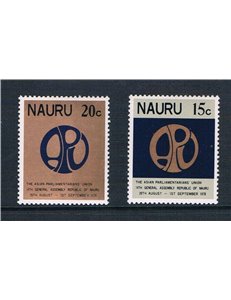 NAURU 1978 Asian Parliamentary Union 2v MNH**