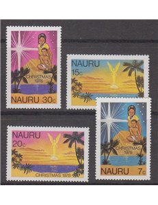 NAURU 1978 Christmas 4v MNH**
