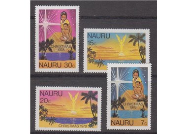 NAURU 1978 Christmas 4v MNH**