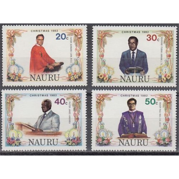 NAURU 1982 Natale 4v MNH**