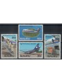 NAURU 1985 Anniversary Air Nauru 4v MNH**