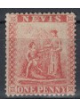 NEVIS 1866 Ordinary Series 1p Red MH*
