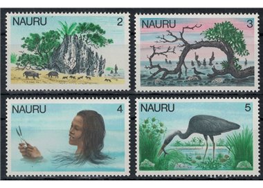 NAURU 1979 Serie ordinaria 4v MNH**