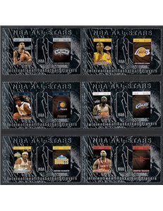 NIUE 2007 NBA All stars 6 BF silver