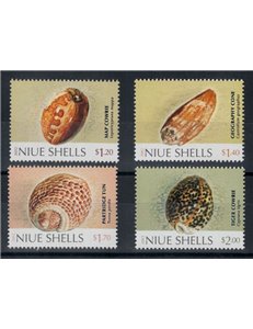 NIUE 2012 Shells 4 v