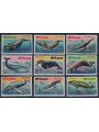 NIUE 1983 Balene 9v MNH**