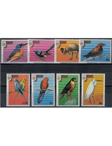 NIUE 1986 Stampex, Birds - Stampex, birds 8 v