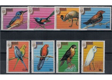 NIUE 1986 Stampex, Birds - Stampex, birds 8 v