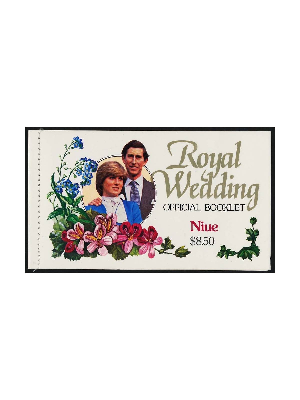 NIUE 1981 Charles and Diana Royal Wedding 1 booklet MNH**
