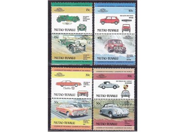 NIUTAO 1984 Cars 8v MNH**