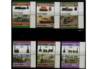 NIUTAO 1984 Treni, locomotive 12v MNH**