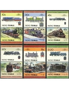 NIUTAO 1985 Trains, locomotives 12v MNH**