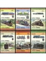 NIUTAO 1985 Trains, locomotives 12v MNH**