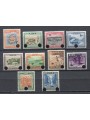 NIUE 1967 Definitives, overprints 10v MNH**