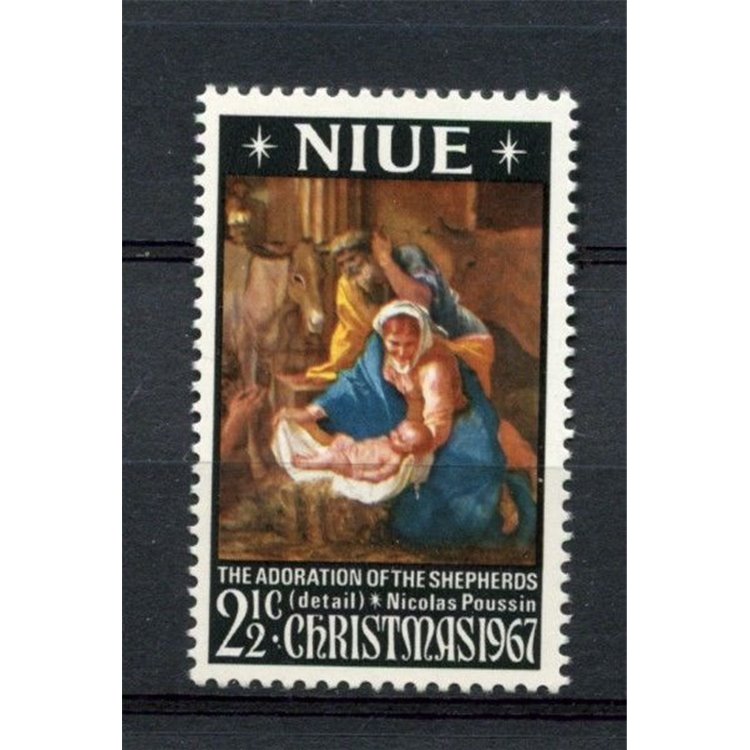NIUE 1967 Christmas 1v MNH**