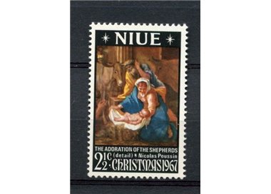 NIUE 1967 Christmas 1v MNH**
