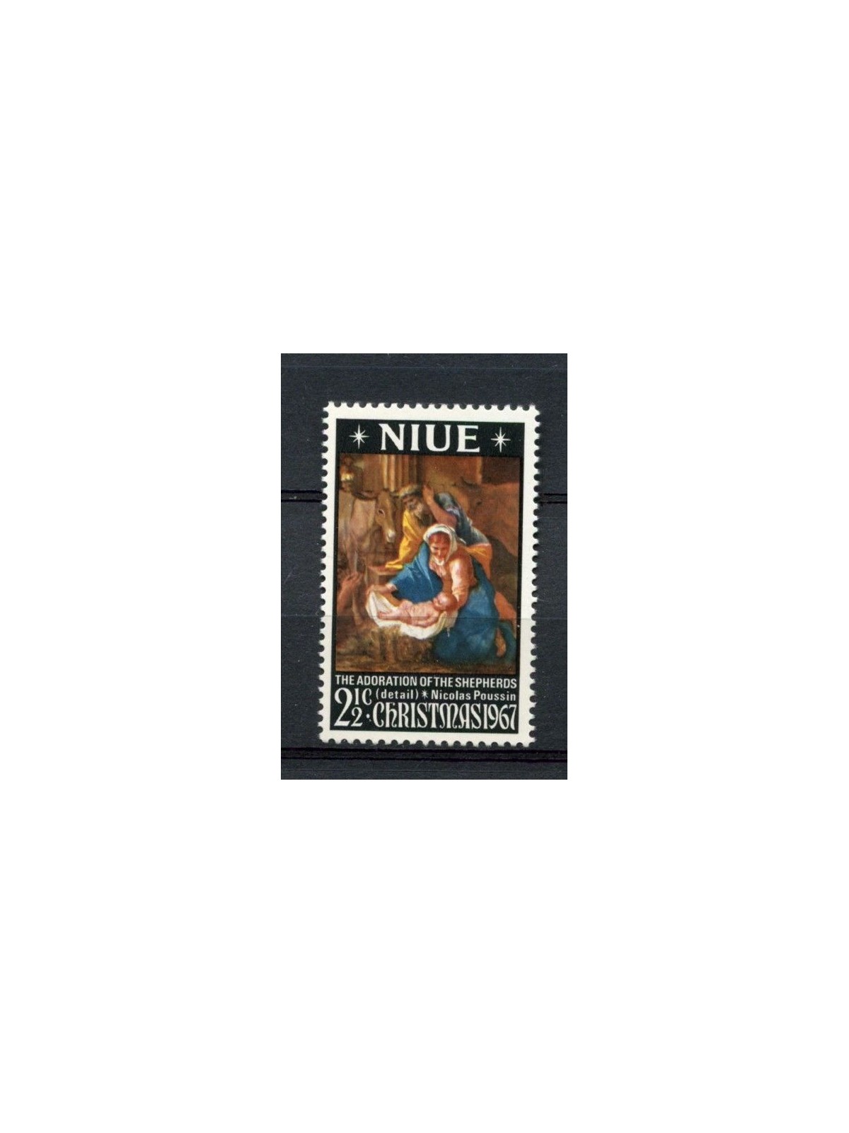 NIUE 1967 Christmas 1v MNH**