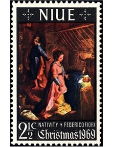 NIUE 1969 Christmas 1v MNH**