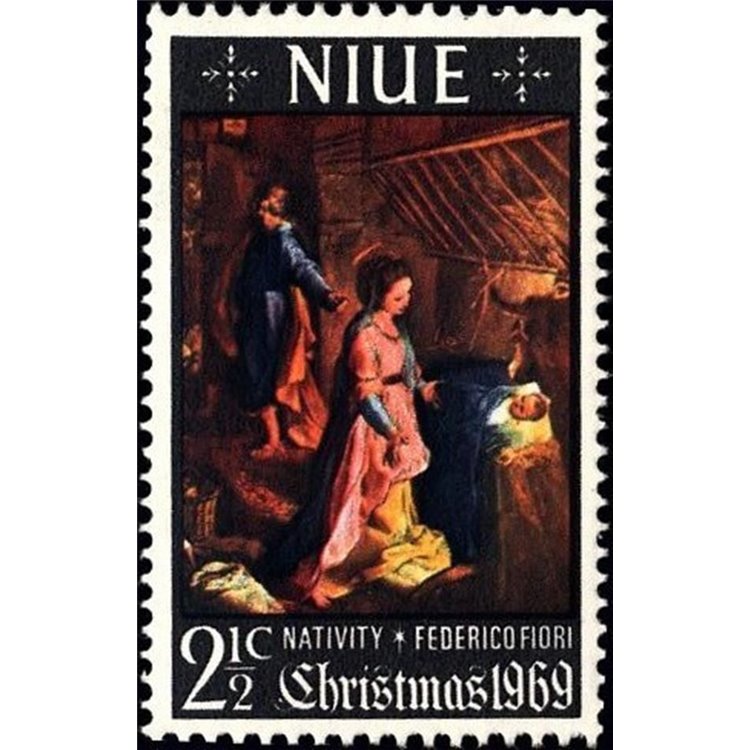 NIUE 1969 Christmas 1v MNH**