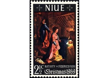 NIUE 1969 Christmas 1v MNH**