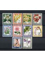 NIUE 1969 Definitives, flowers 10v MNH**