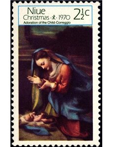 NIUE 1970 Christmas 1v MNH**