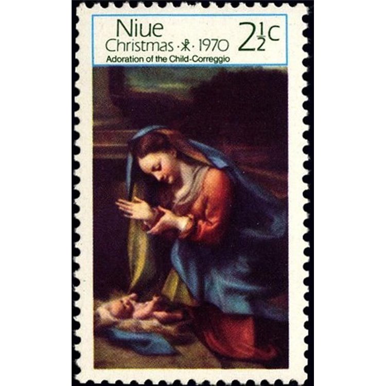 NIUE 1970 Christmas 1v MNH**