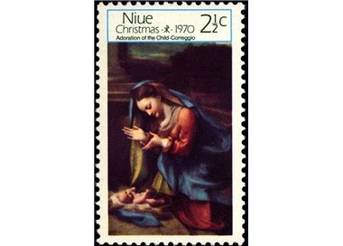 NIUE 1970 Christmas 1v MNH**