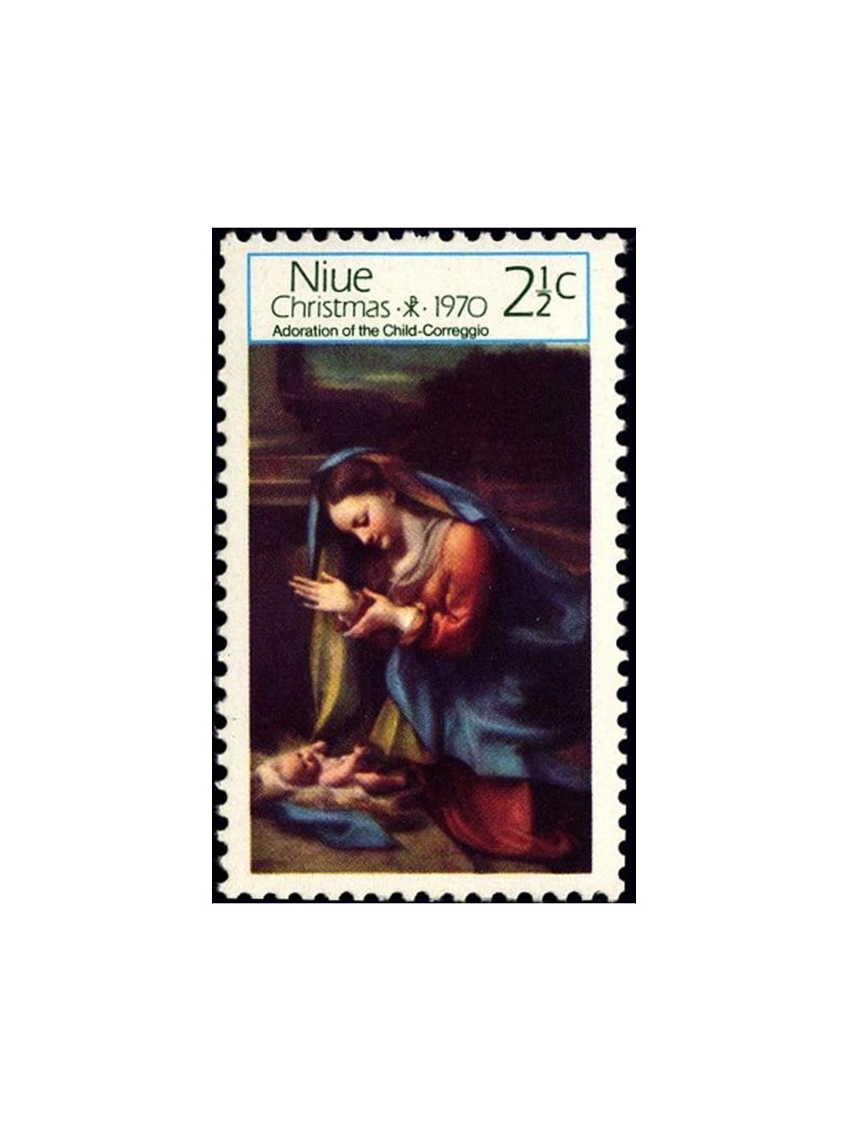 NIUE 1970 Christmas 1v MNH**