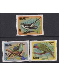 NIUE 1971 Birds 3v MNH**