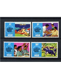 NIUE 1972 Southpacific commission 4v MNH**