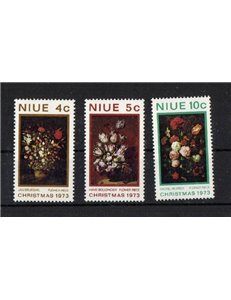 NIUE 1973 Christmas 3v MNH**