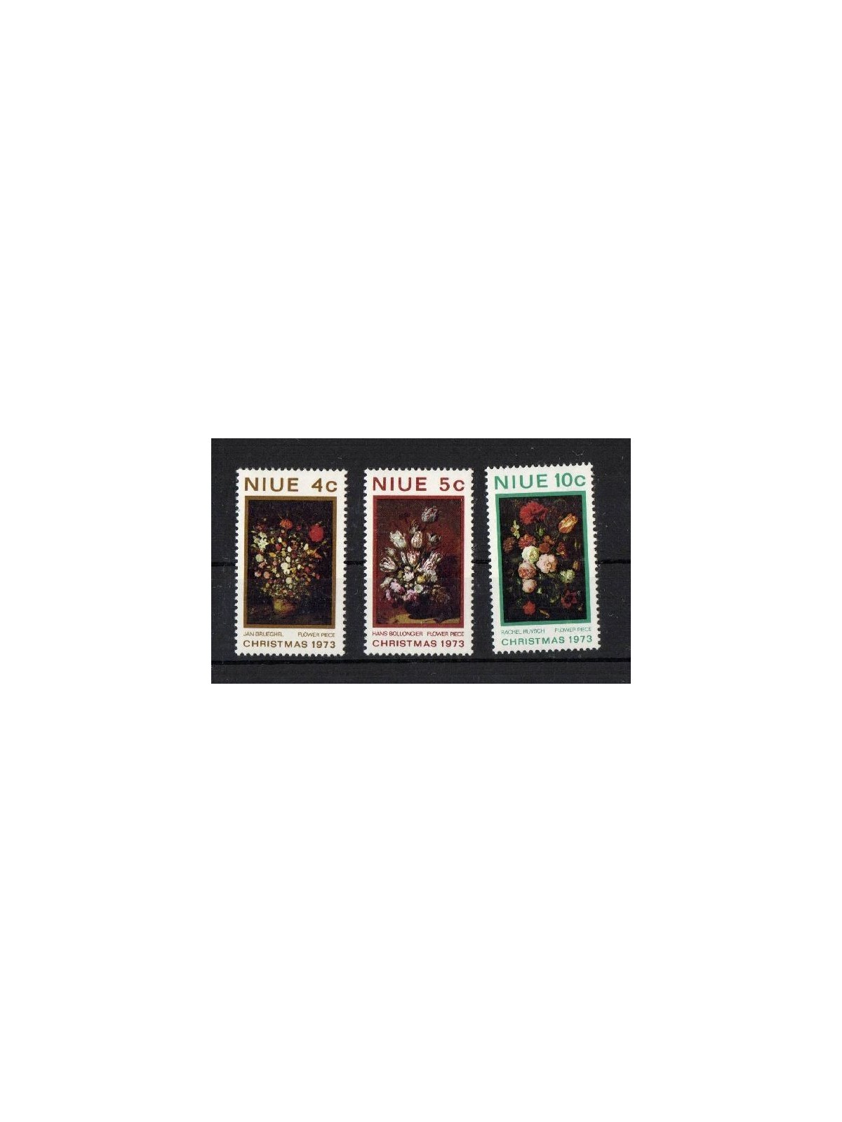 NIUE 1973 Christmas 3v MNH**