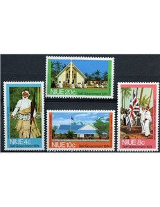 NIUE 1974 Independence 4v MNH**