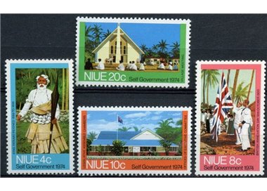 NIUE 1974 Independence 4v MNH**