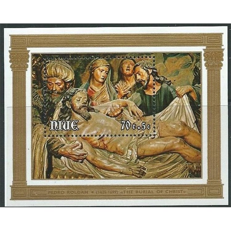 NIUE 1979 Easter 1 BF MNH**