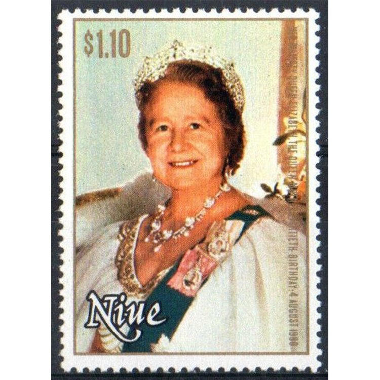 NIUE 1980 Queen mother 1v MNH**