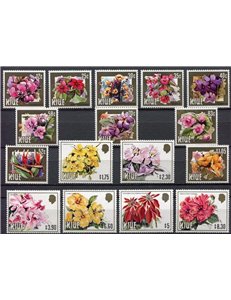NIUE 1984 Flowers 16v MNH**