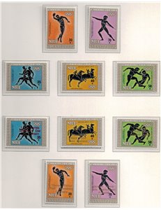 NIUE 1984 Olympic games Los Angeles 10v MNH**